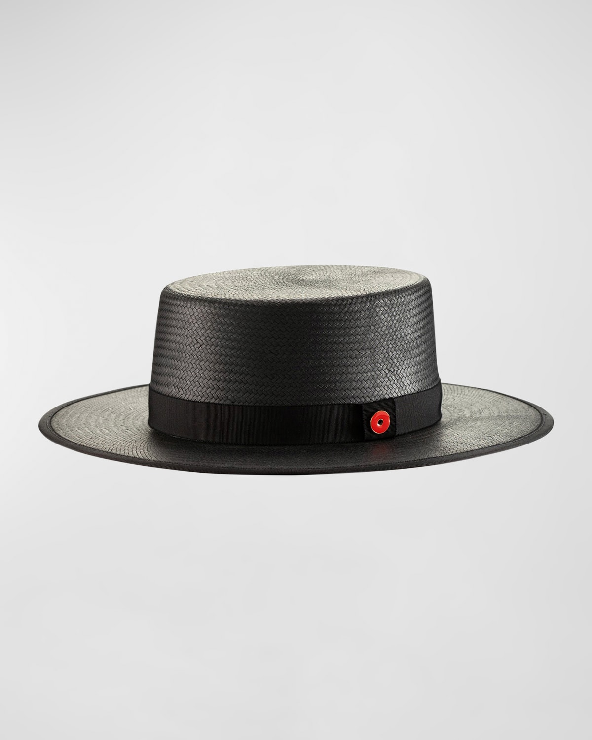 Men's Queen Red-Brim Wool Fedora Hat