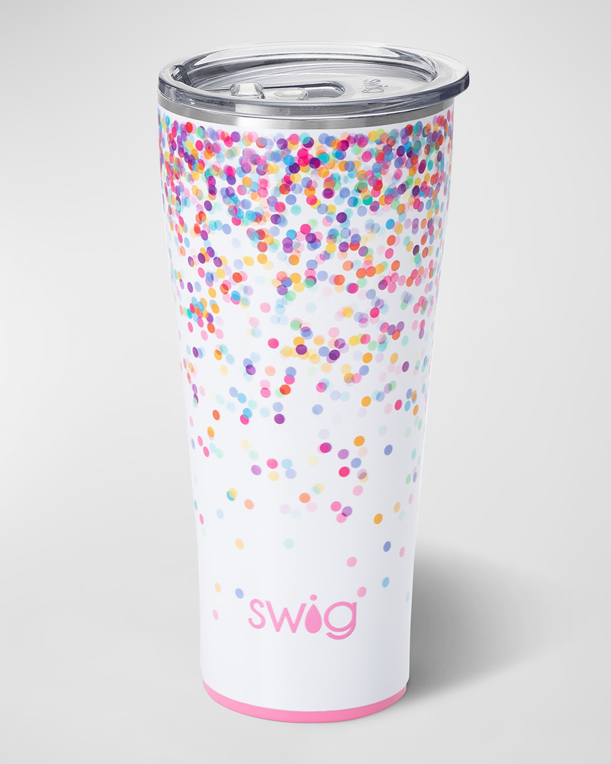Shop Swig Life Stainless Steel Tumbler, 32 Oz. In Confetti