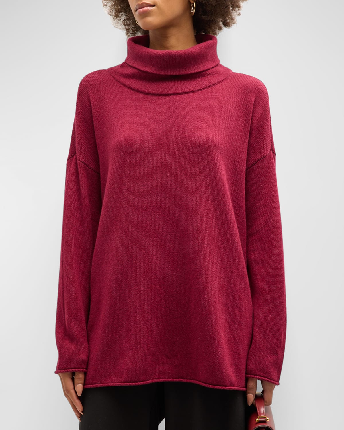 Eileen fisher turtleneck tunic on sale