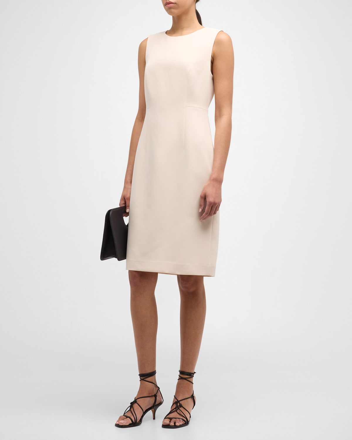 Shop Kobi Halperin Meridian Sleeveless A-line Dress In Canvas