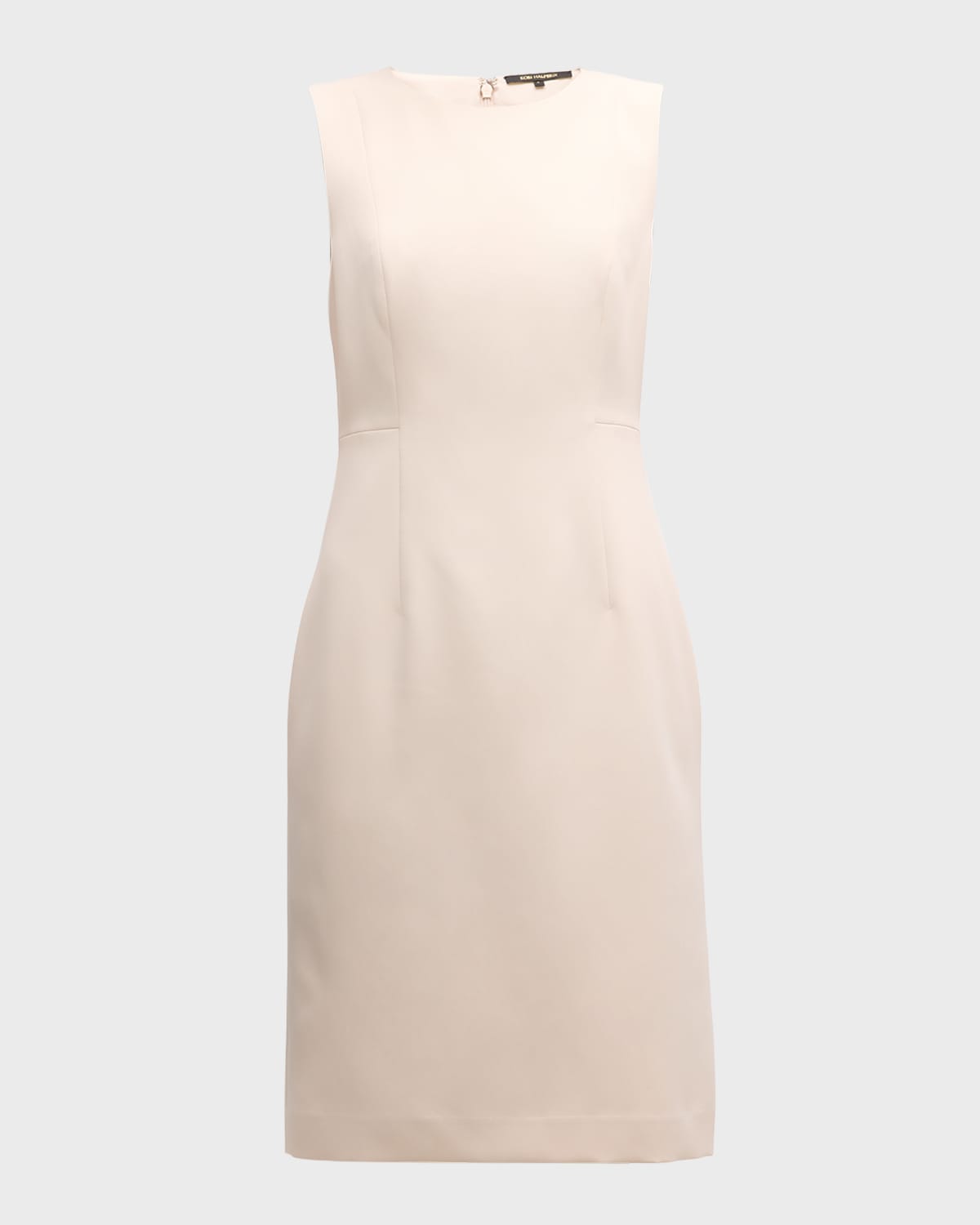 Kobi Halperin Meridian Twill Sheath Dress In Canvas