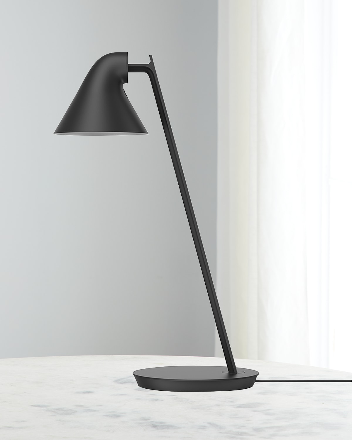 Shop Louis Poulsen Njp Mini Lamp In Black