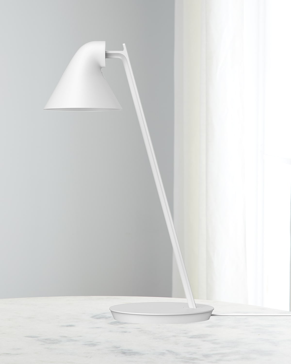 Shop Louis Poulsen Njp Mini Lamp In White