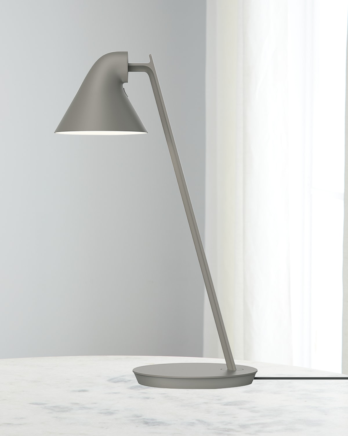 Shop Louis Poulsen Njp Mini Lamp In Taupe