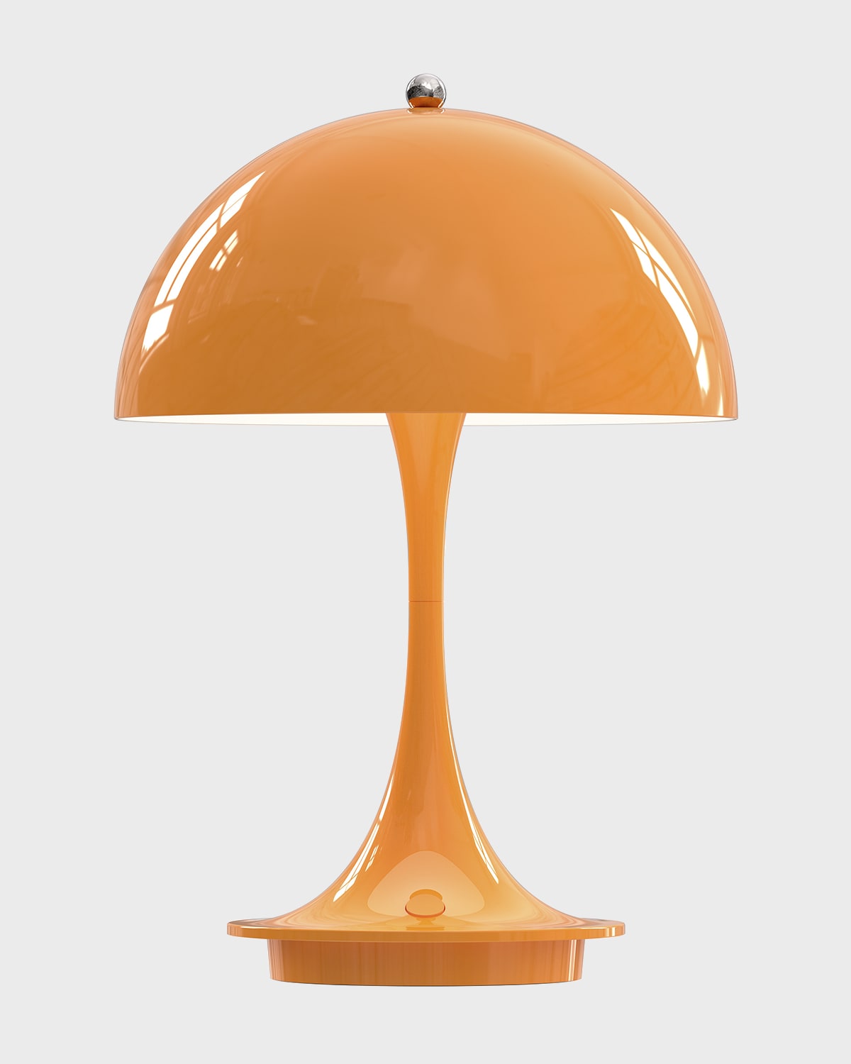 Shop Louis Poulsen Panthella Portable Light - 9" In Orange