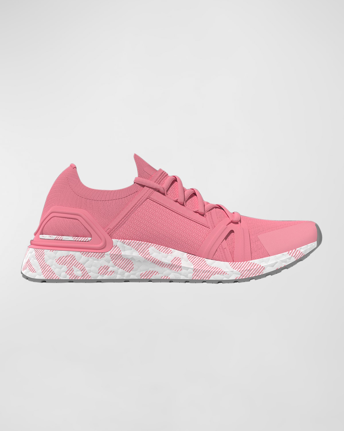 Adidas By Stella Mccartney Ultraboost 20 Lace-up Sneakers In Semi Pink Glowftw
