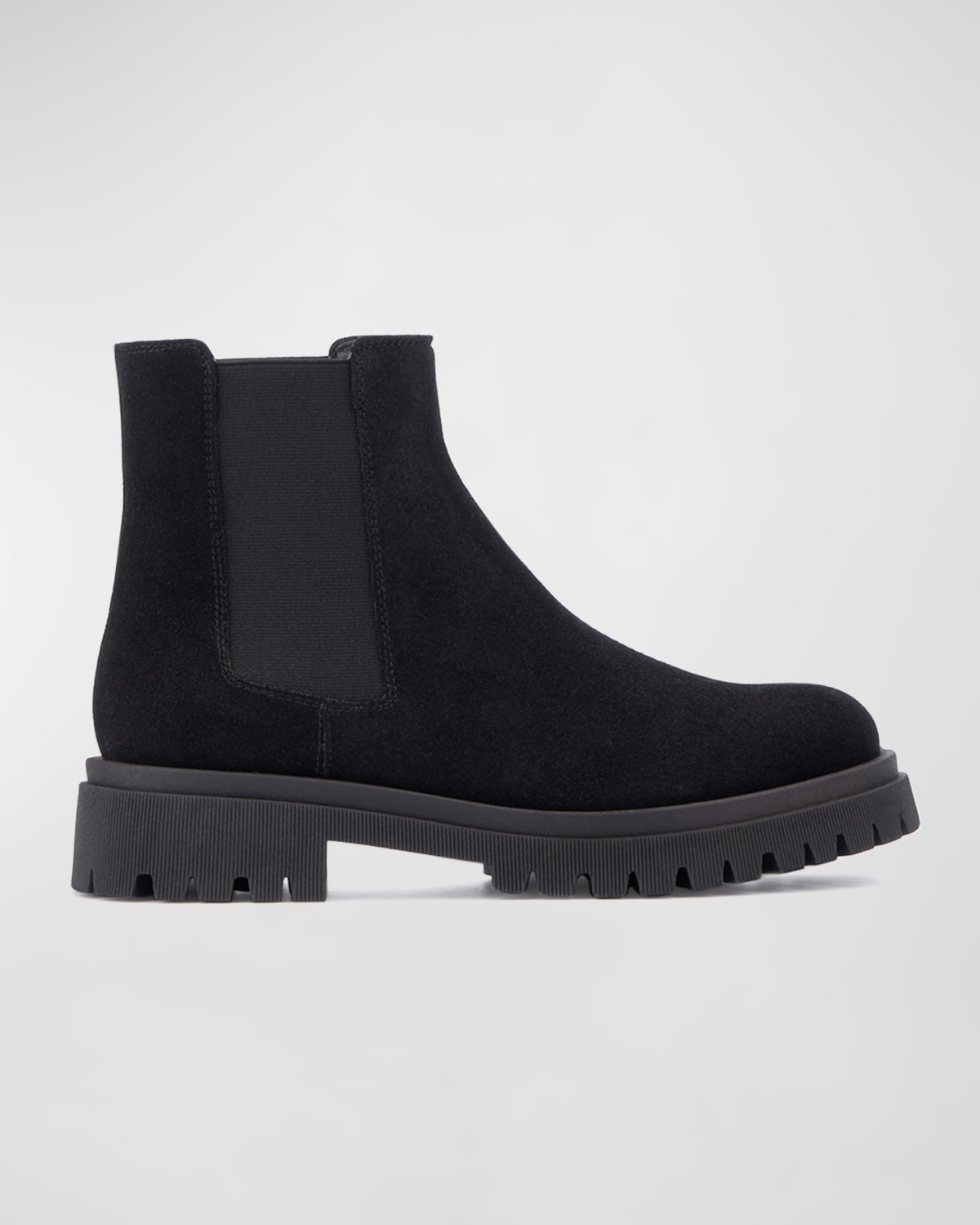 Olessa Suede Chelsea Ankle Boots