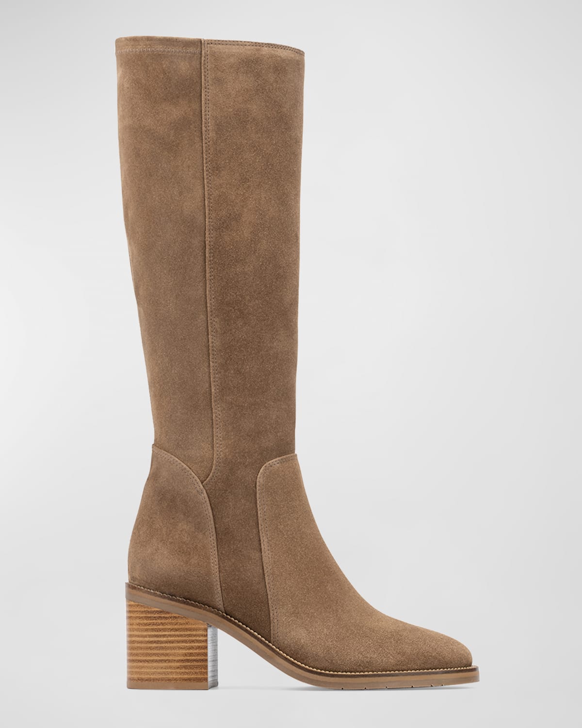 Jasmina Suede Riding Boots