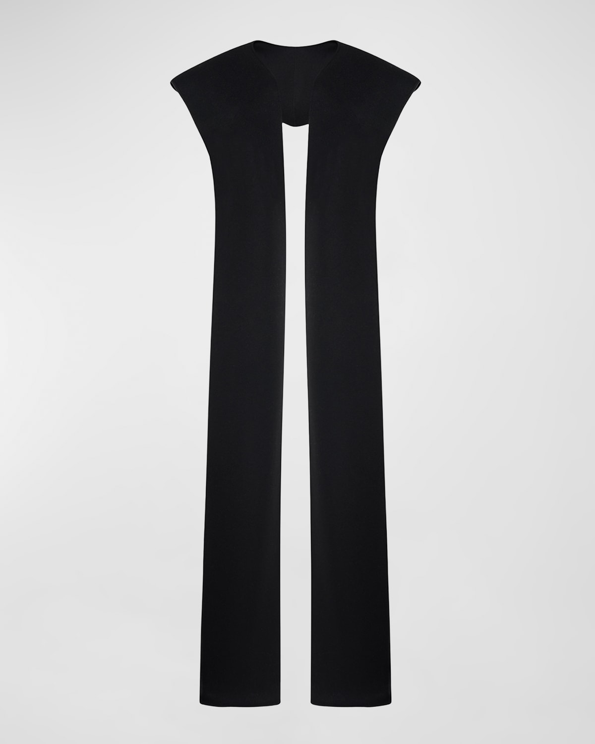 The Row Dodi Cashmere Scarf In Black