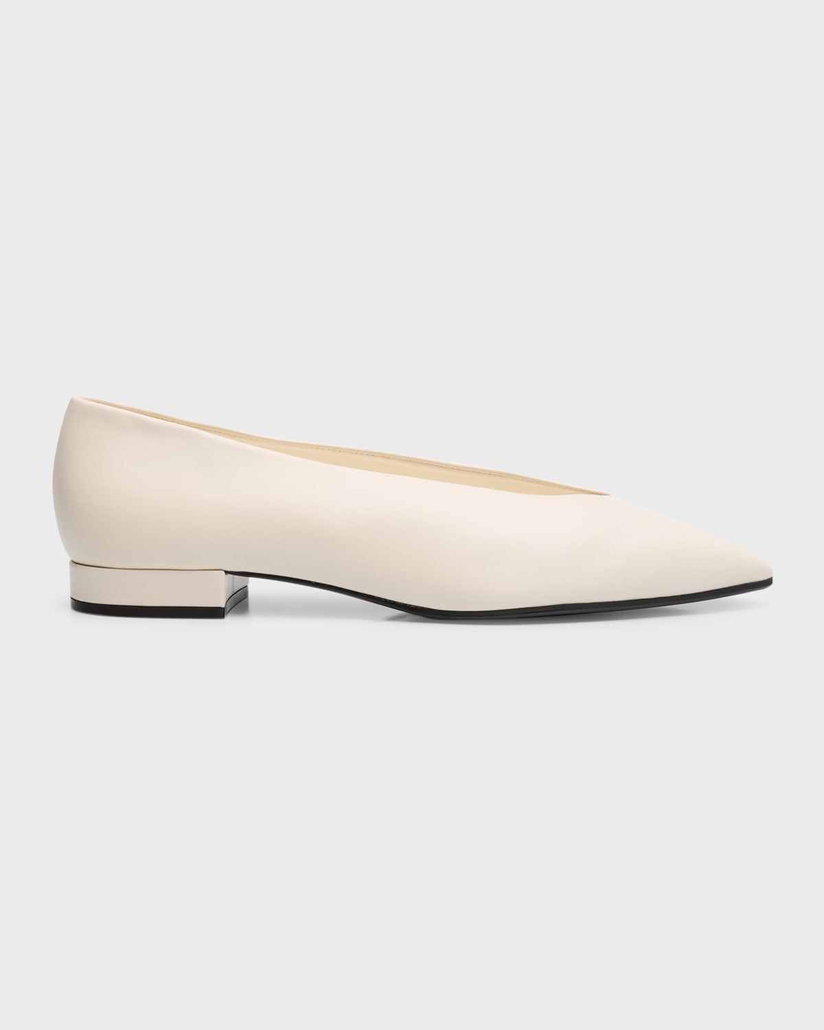 Rebecca Calfskin Ballerina Flats