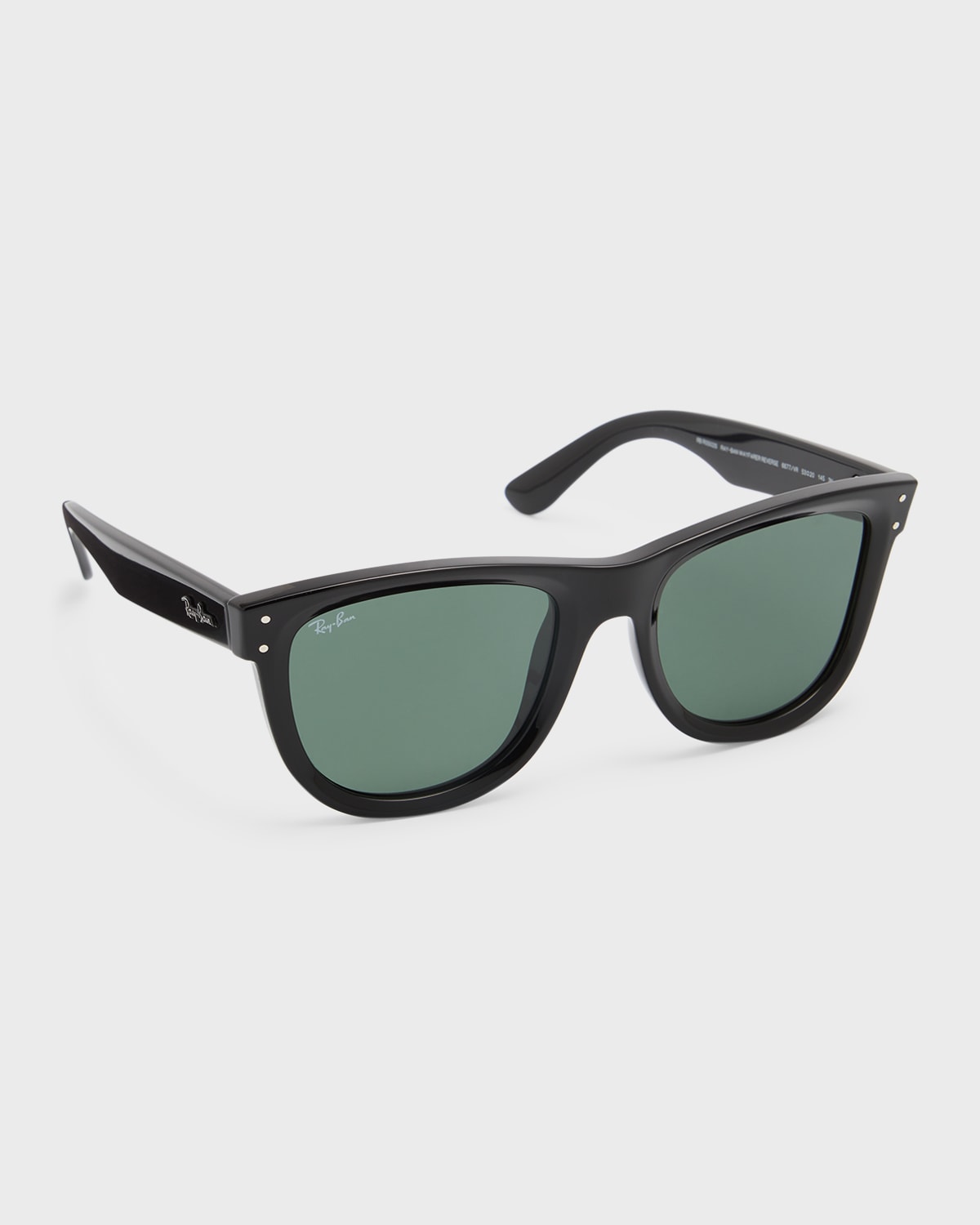 Shop Ray Ban Men's Wayfarer Reverse Acetate Square Sunglasses, 53mm In Black