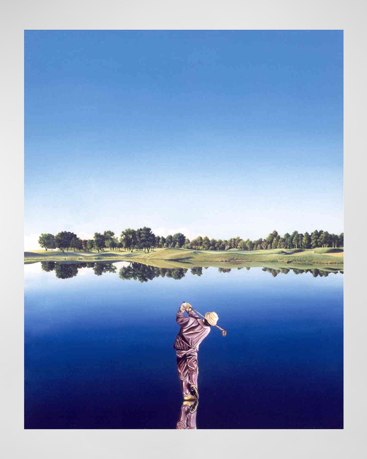 Dechamby Design Floating Print In Multi