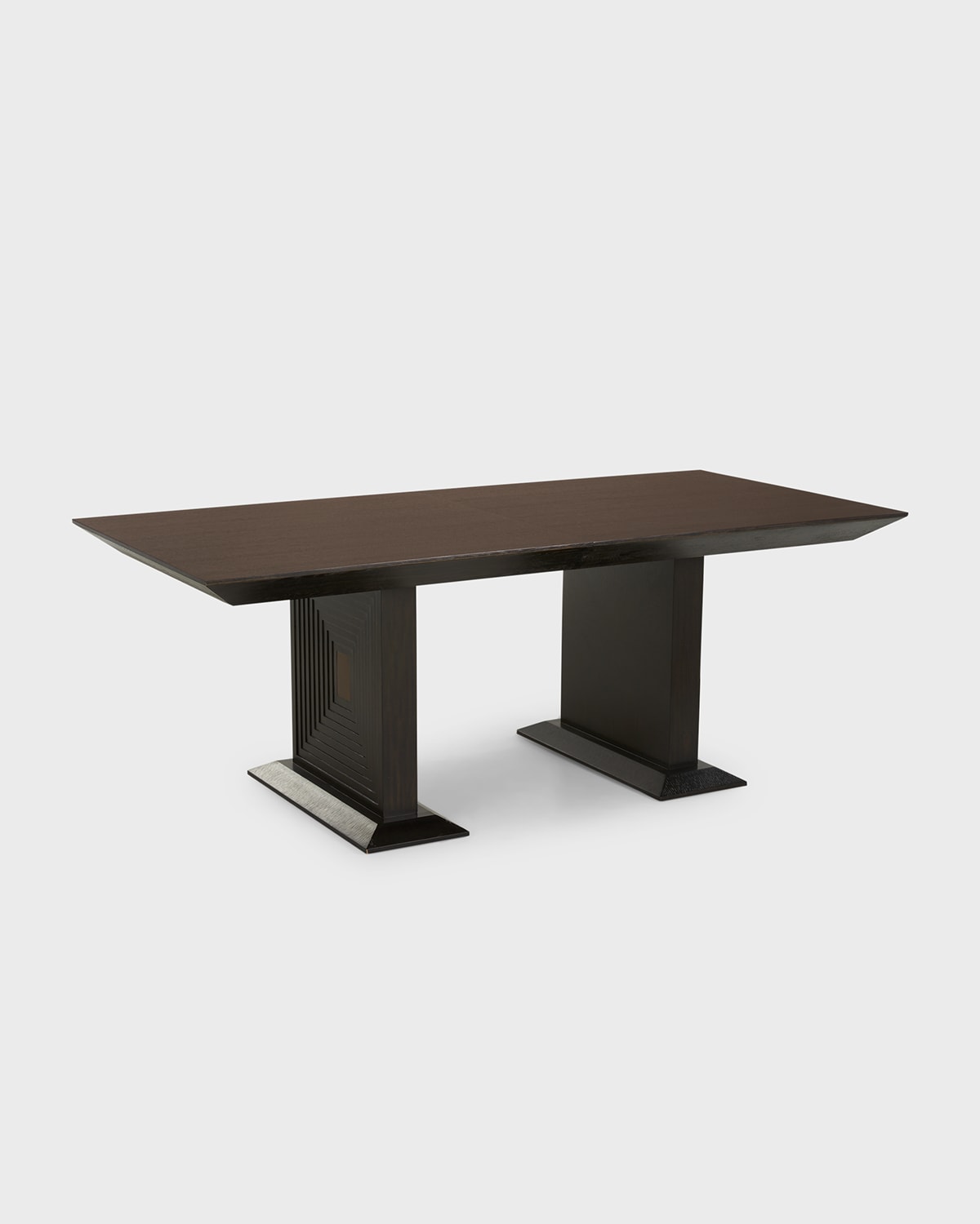 Arteriors Renata Dining Table With 18.5" Leaf In Brown