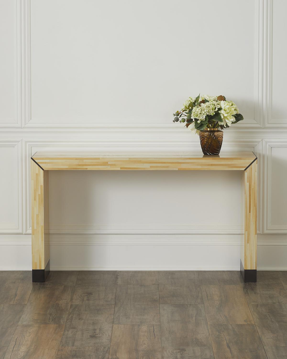Arteriors Toulouse Console Table In Neutral