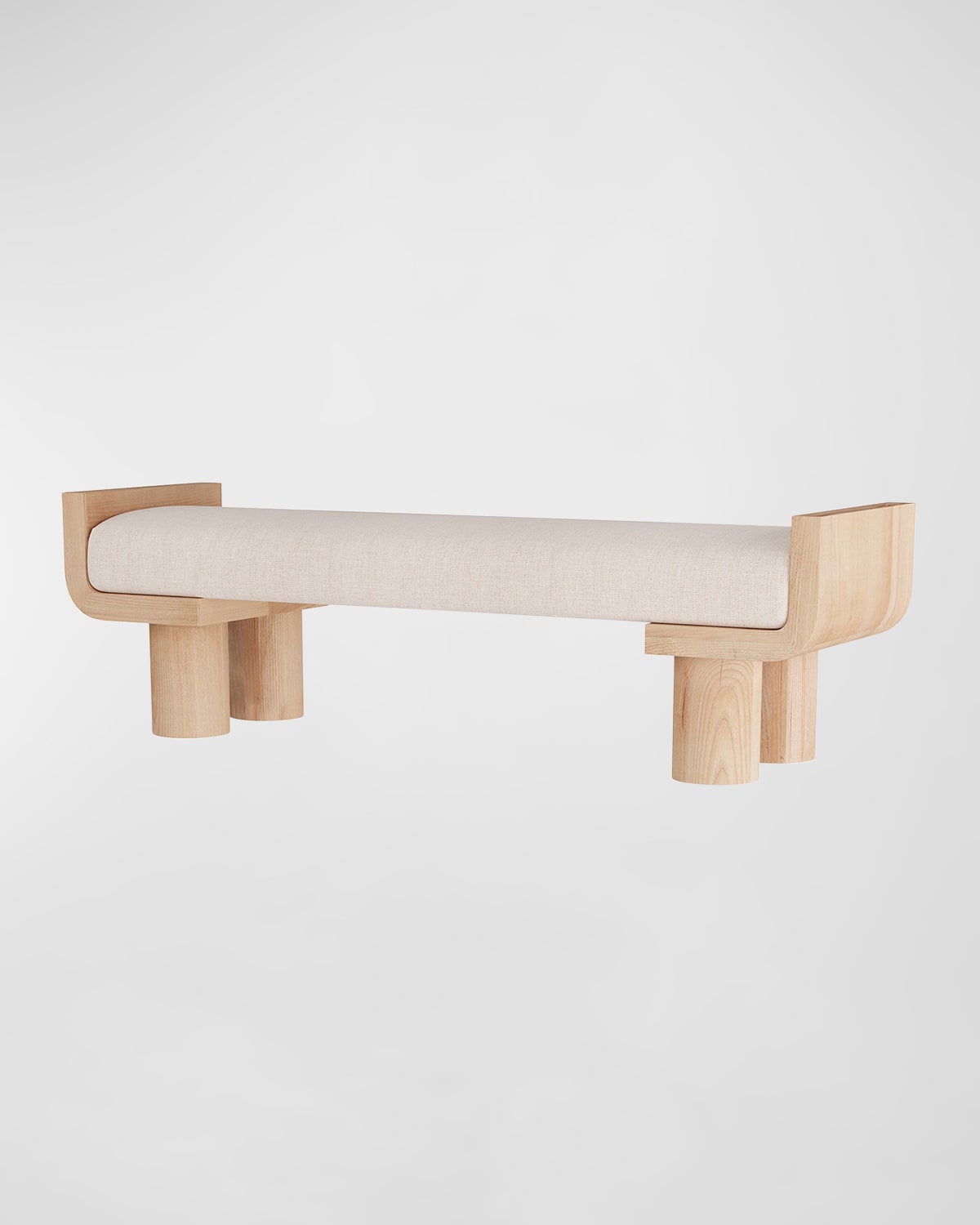 Arteriors Wesley Bench, 64" In Multi