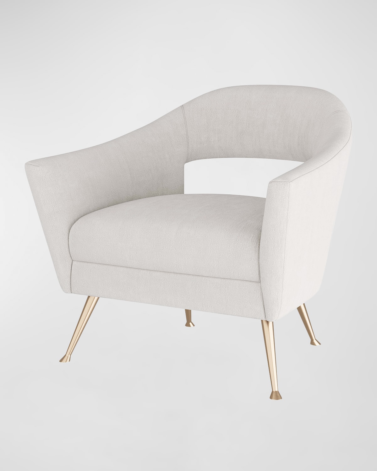 Arteriors Weddington Bouclé Chair In Neutral