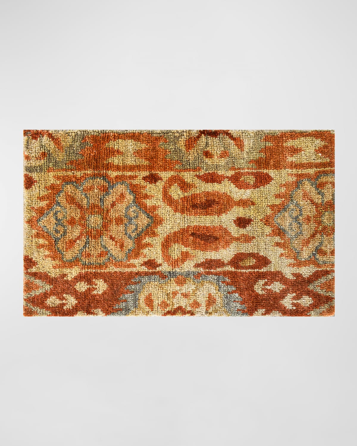 Mackenzie-childs Cobblehill Hand-knotted Rug, 2' X 4' In Brown