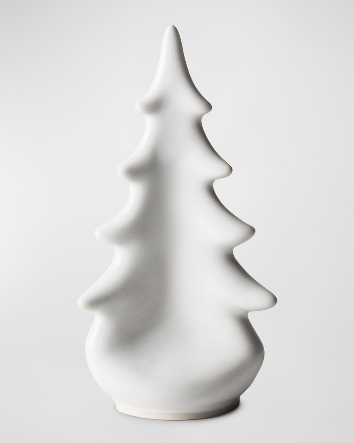 Simon Pearce Moss Glen Pottery Evergreen Tree In Gift Box, 6" In White