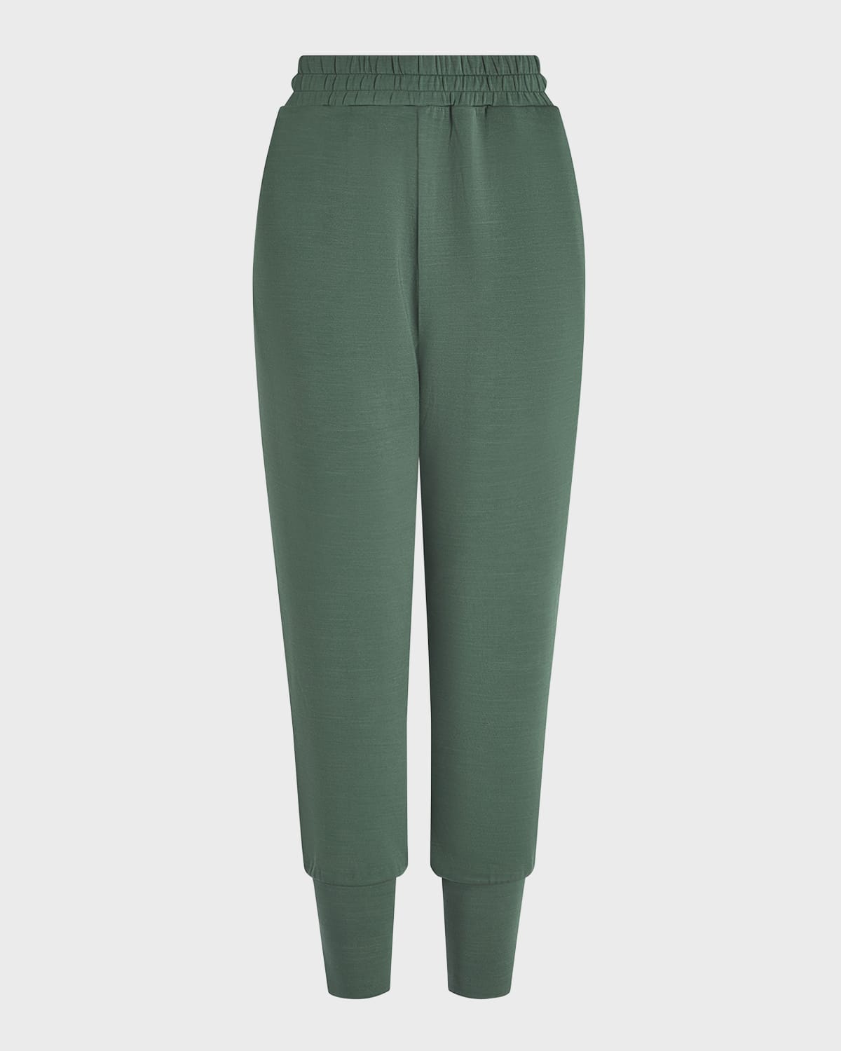 Shop Varley The Slim Cuff Pants In Cilantro