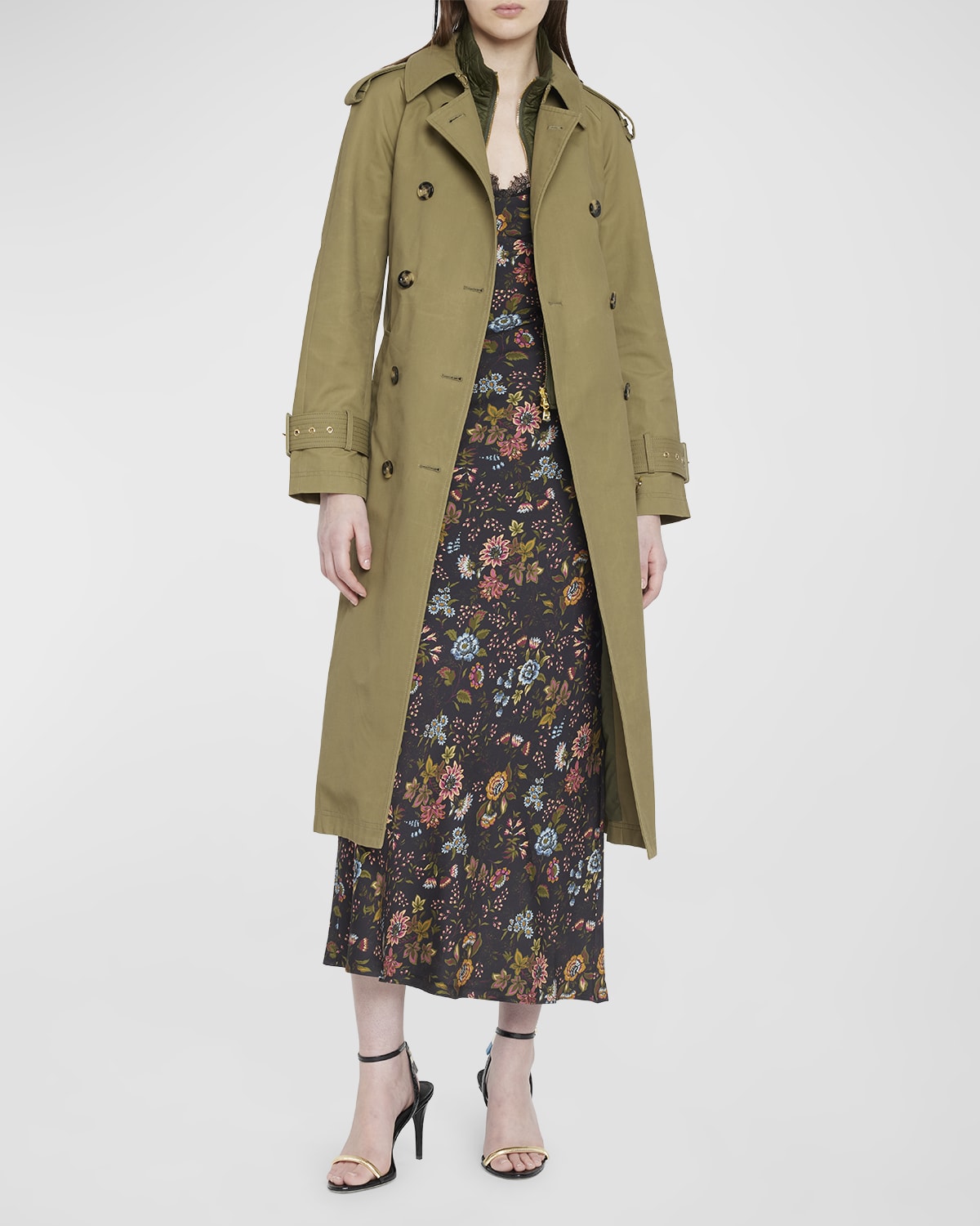 Veronica beard trench coat deals