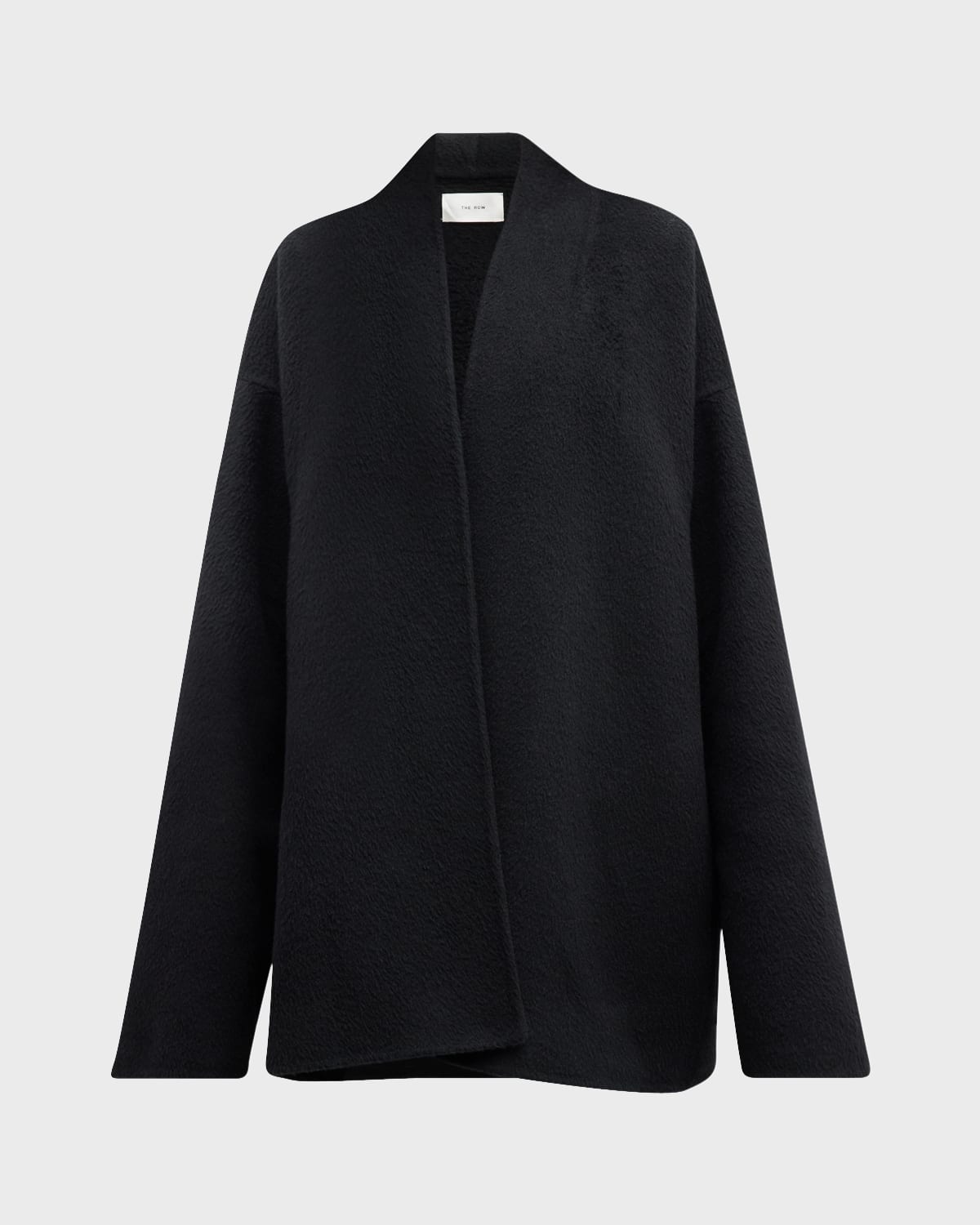 Shop The Row Edmond Oversized Cashmere Jacket In Black