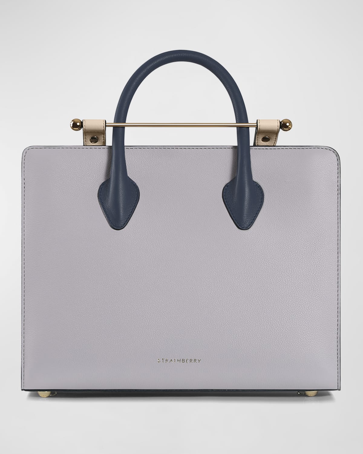 Strathberry midi tote tri colour hotsell