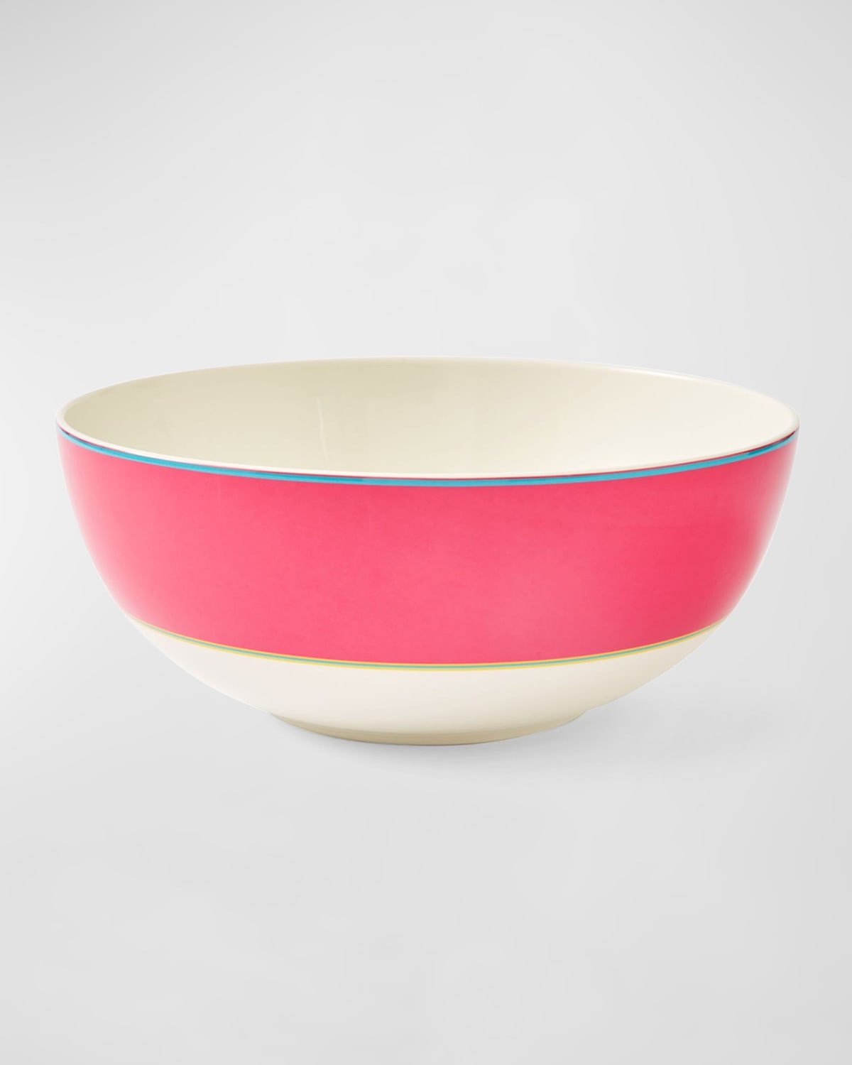 Kit Kemp For Spode Calypso Serving Bowl, 10" In Pink