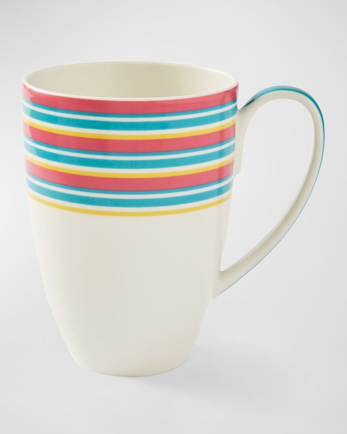 Kit Kemp For Spode Calypso Stripe Mugs, Set Of 4 In Assorted
