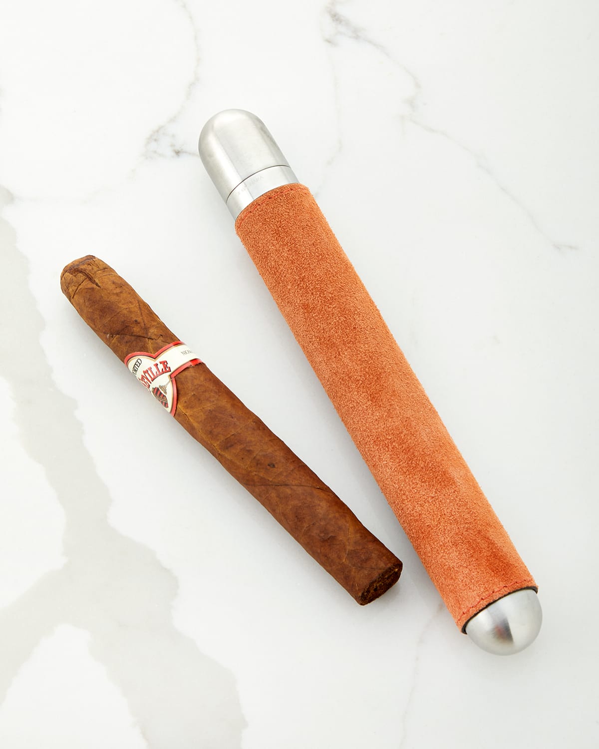 Giobagnara Cigar Holder & Humidifier In Terracotta
