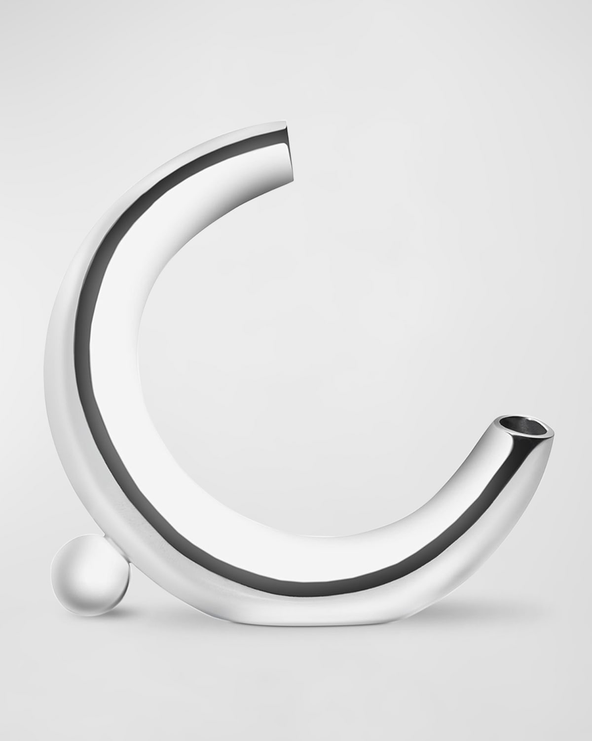 Nambe Solarium Crescent Moon Vase