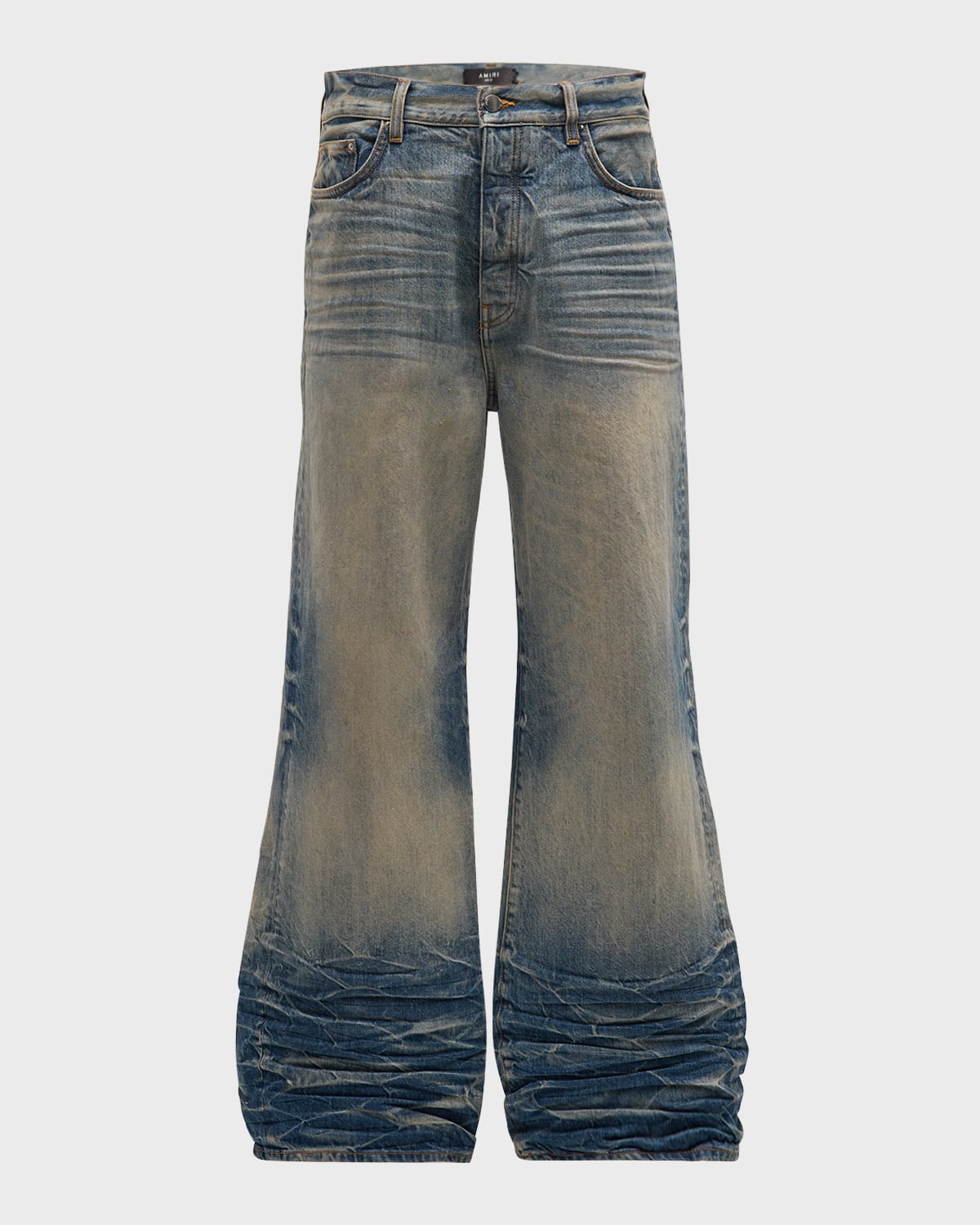 Amiri Men's Baggy Wide-leg Jeans In Vintage In