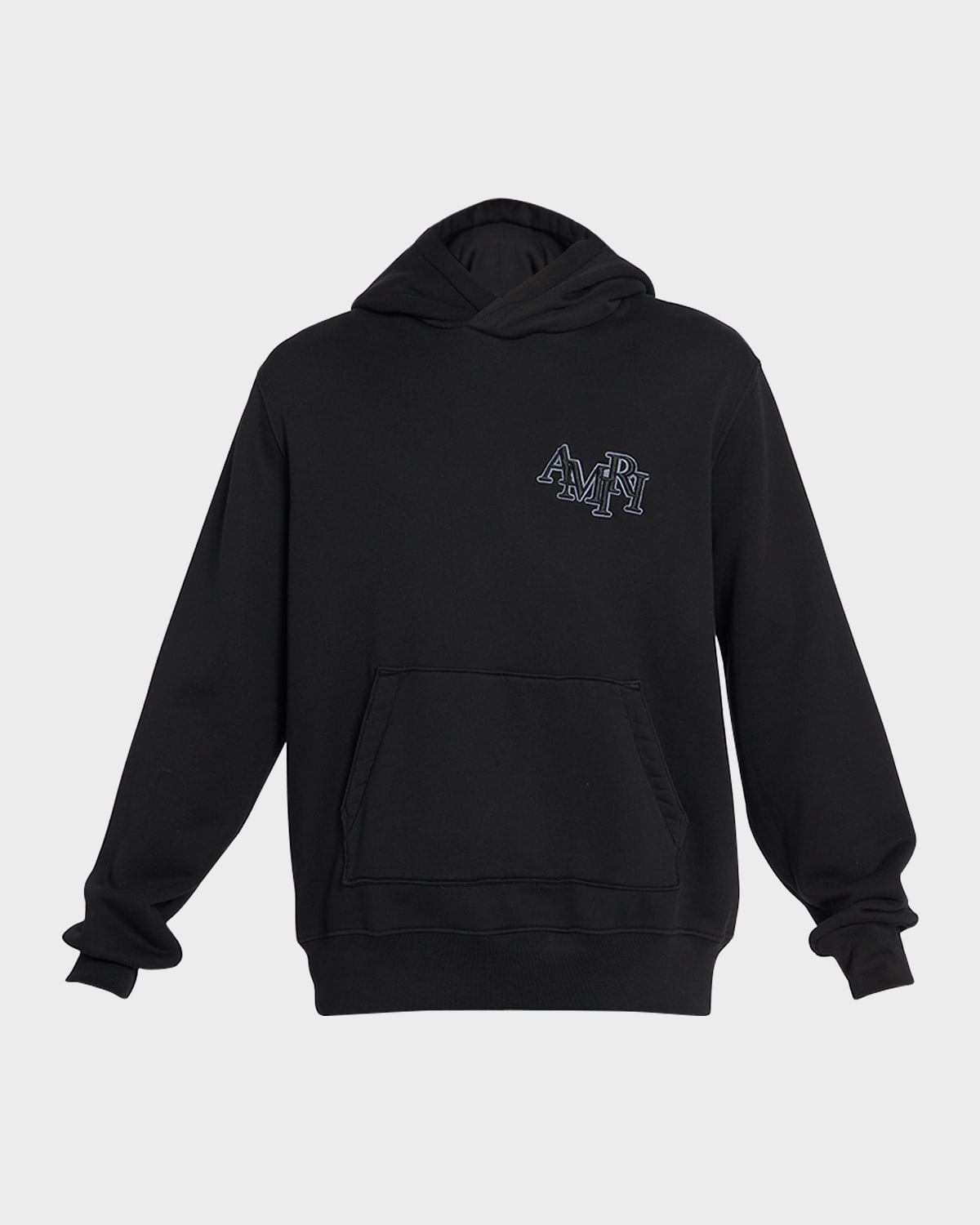 Men's Staggered Logo Hoodie