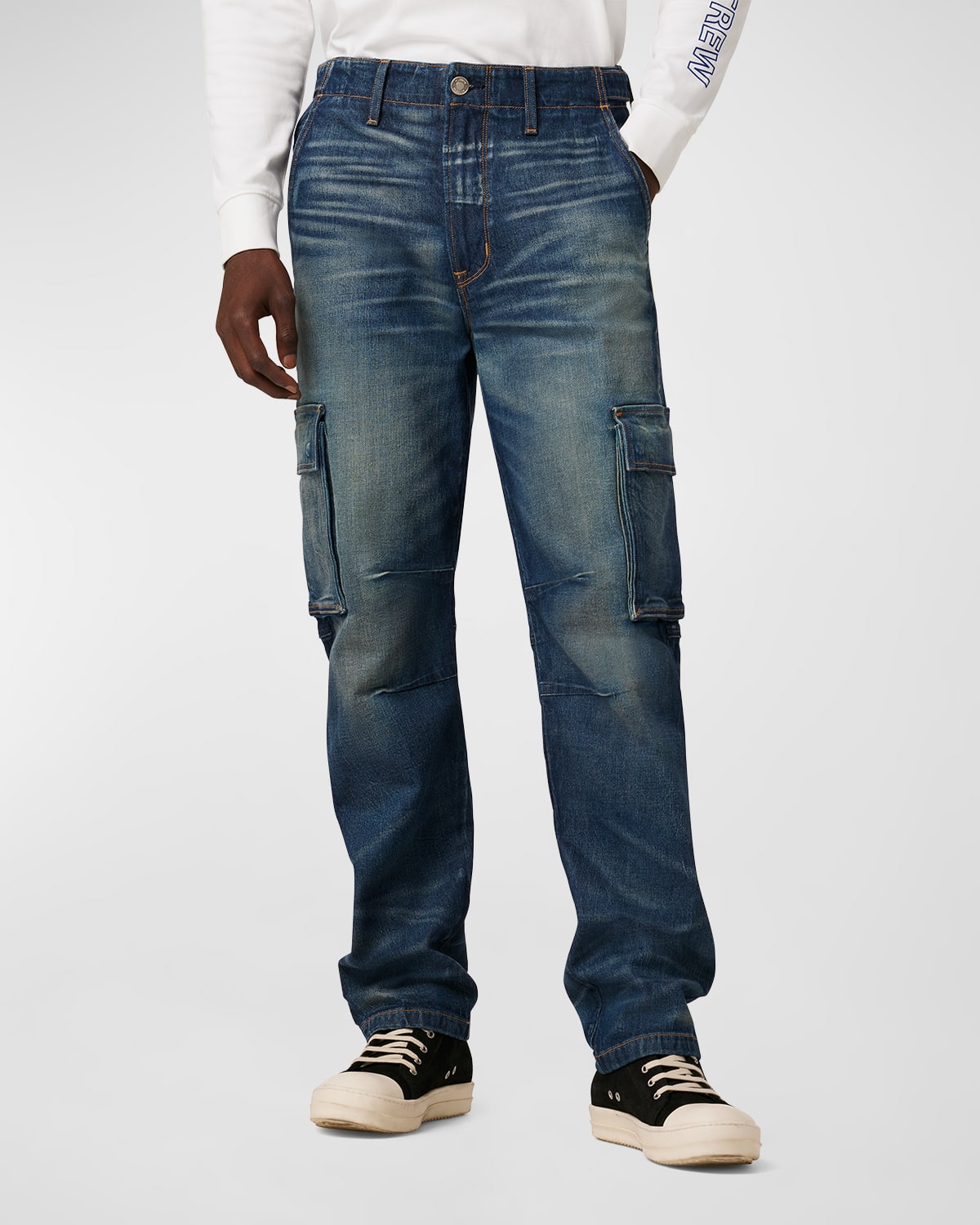 Men's Reese Straight-Leg Cargo Jeans
