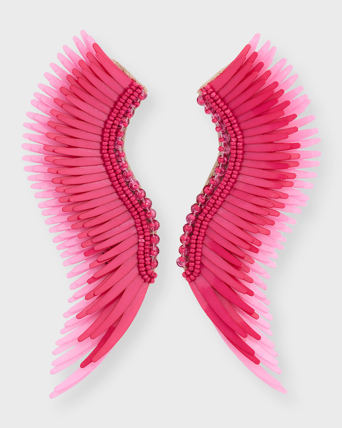 Mignonne Gavigan Madeline Earrings, Red/pink In Garnet / Pink