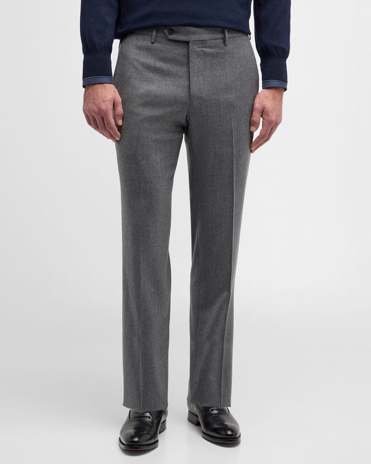 Men's Parker Wool-Cashmere Stretch Dress Pants