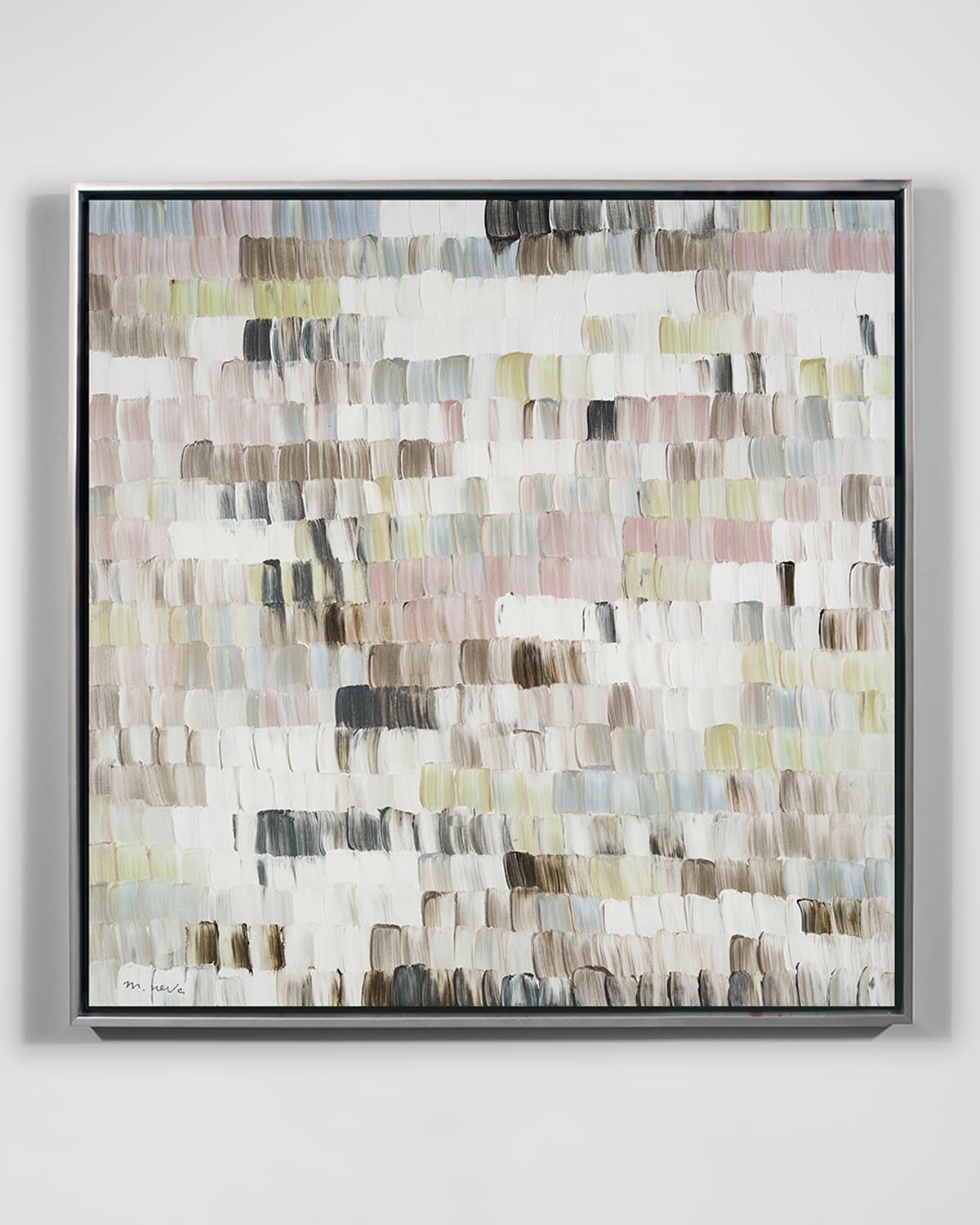 Rfa Fine Art Gemstones 8 Giclee By Moriya Neva In White