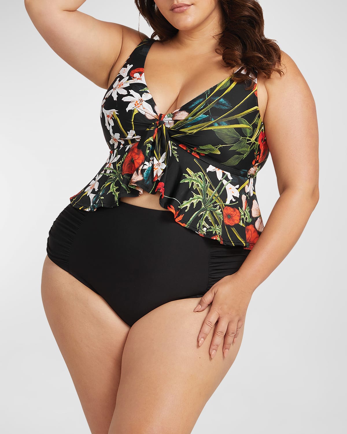 Wander Lost Chagall Tankini Swim Top