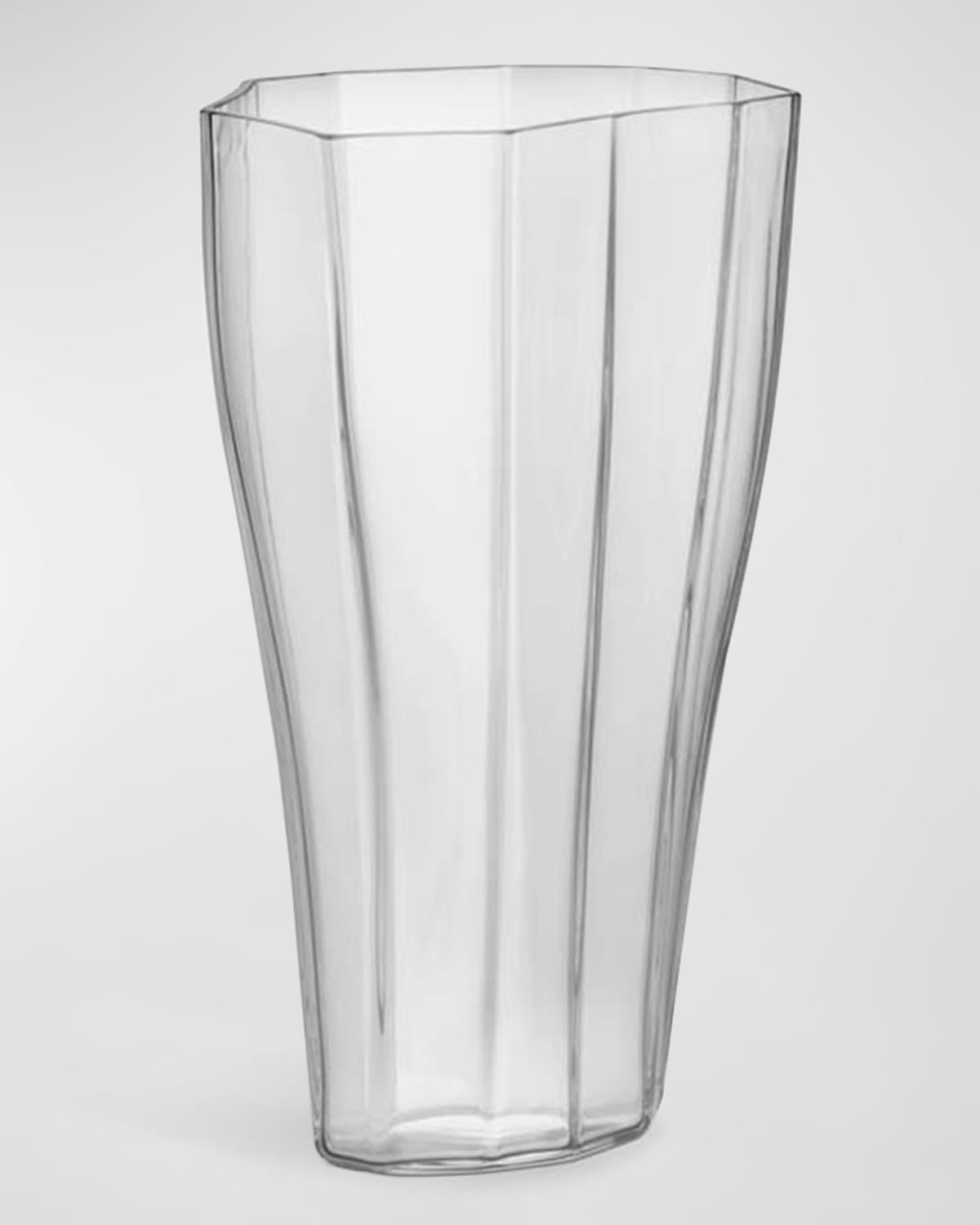 Orrefors Medium Clear Reed Vase