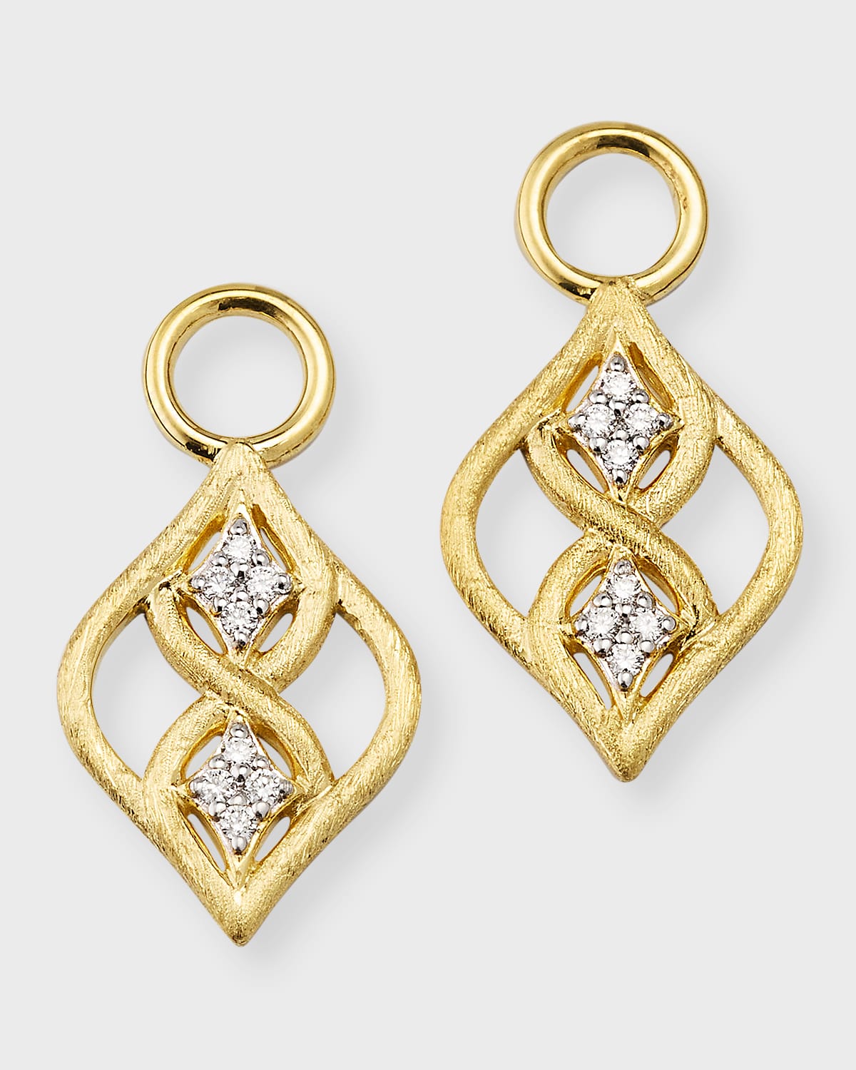 Earring Charms with Ornate Design