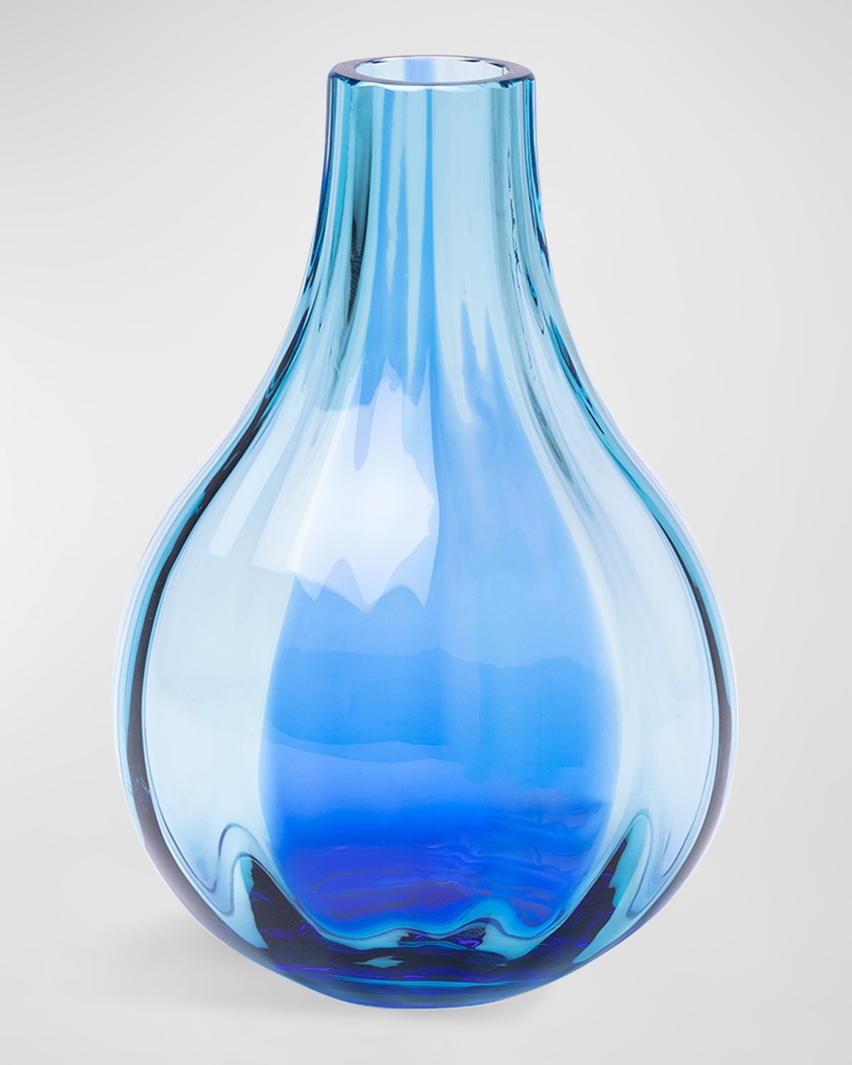 Iris Vase, Blue