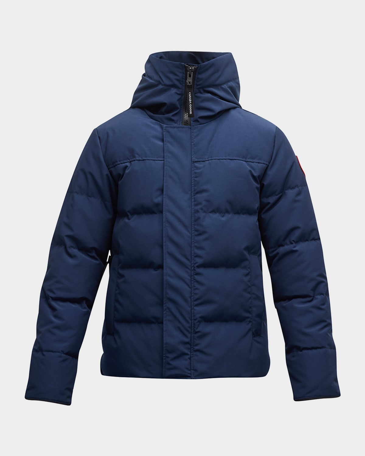 Shop Canada Goose Men's Macmillan Down Parka In Atlantic Navy