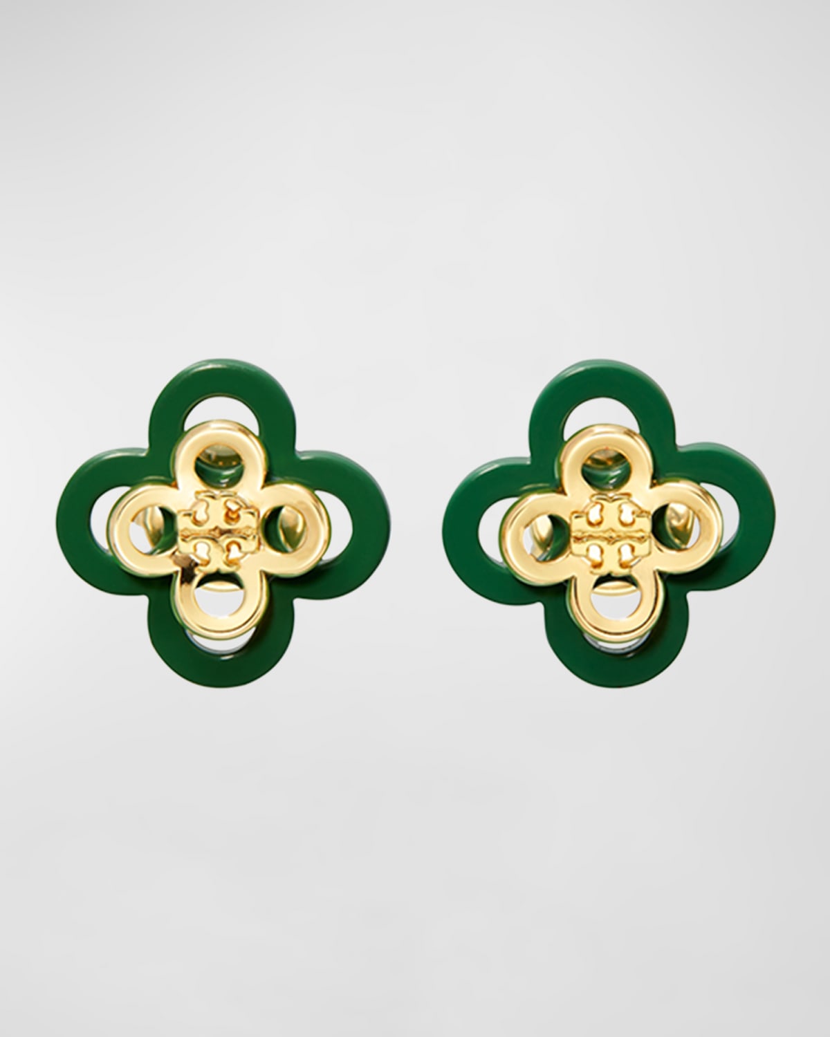 Tory burch green earrings clearance