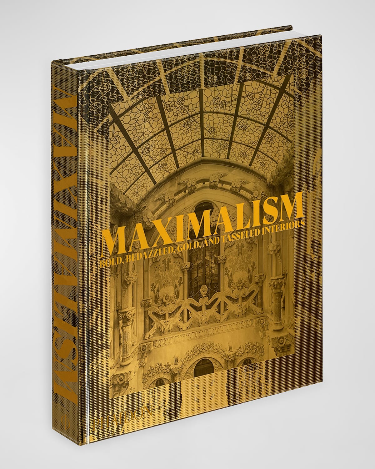 Shop Phaidon Press Maximalism Bold Bedazzled Gold And Tasseled Interiors Book