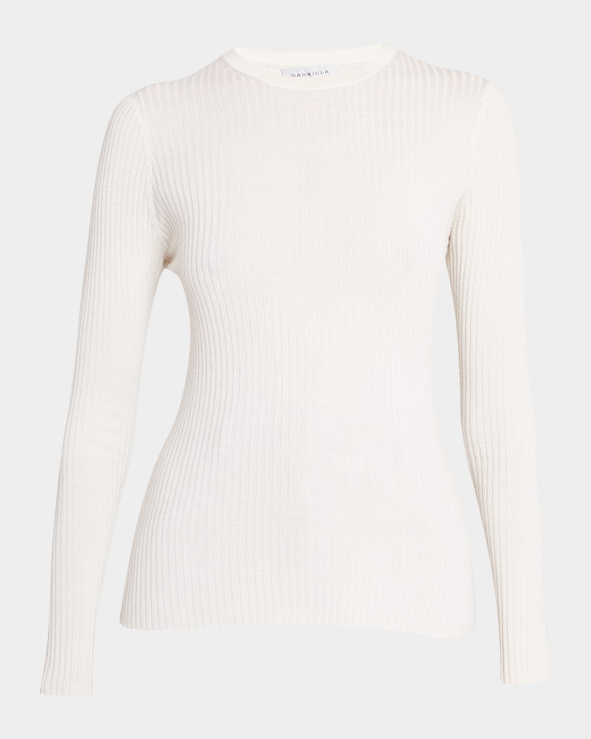 Browning Cashmere-Silk Rib Knit Sweater