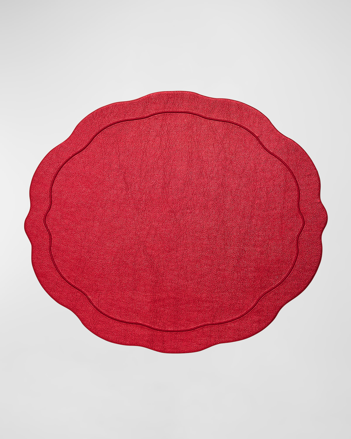 Kim Seybert Tailored Placemat In Red