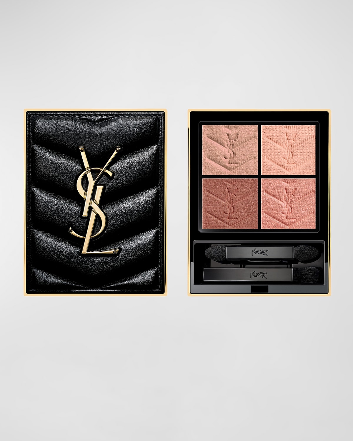 Shop Saint Laurent Couture Mini Clutch Luxury Eyeshadow Palette In 600 - Spontini Lilies