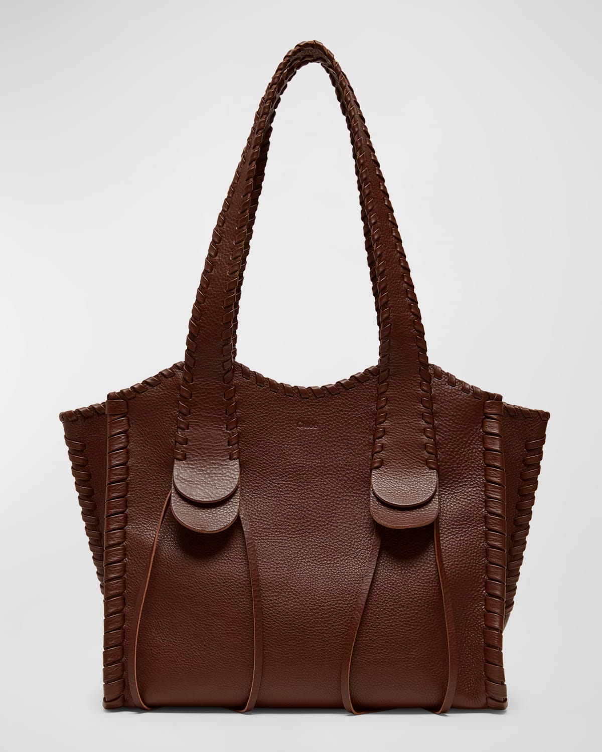 Chloe Mony Medium Grained Leather Tote Bag