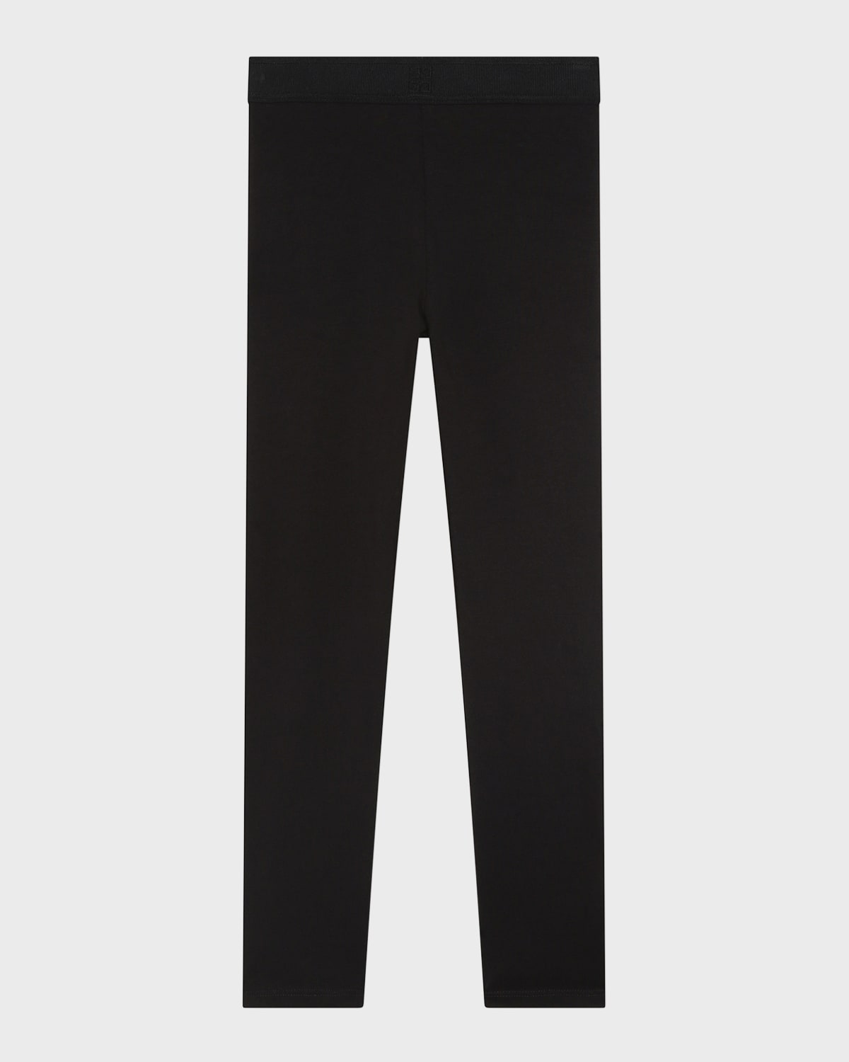 Givenchy Sequinned Logo Leggings In 09b-black