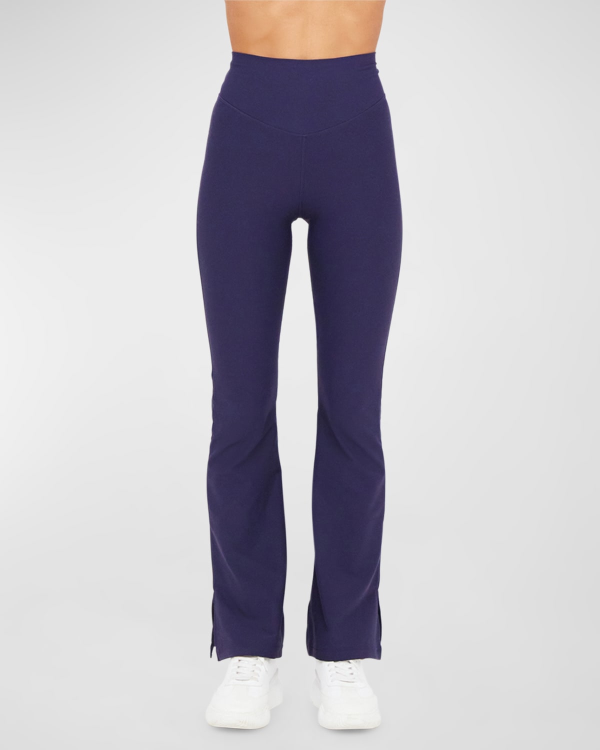 The Upside Peached Florence Flare Pants In Navy