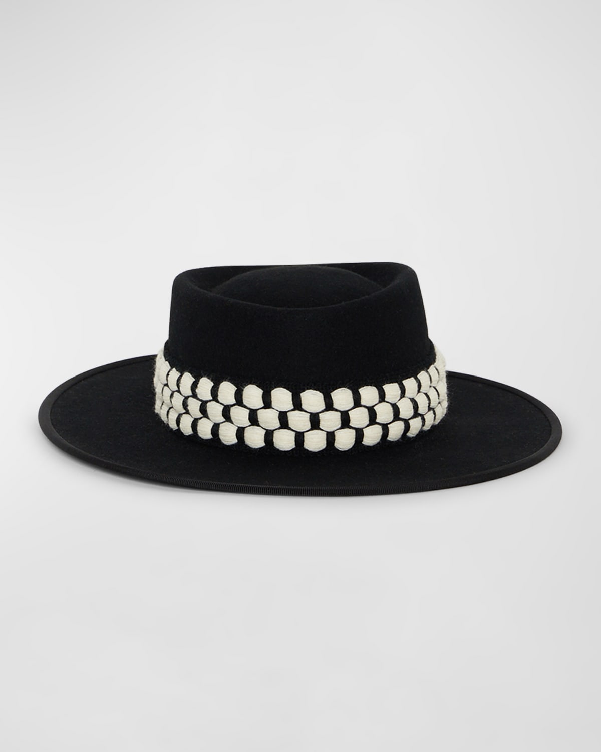 D'Estree Gerhard 23 Wool Felt Structured Hat